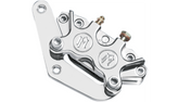 Performance Machine Single Disc Caliper Kit - Front - Polished 84-99